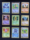 Pokemon Cards: Shadowless Base Set 50 Card Non-Holo Lot