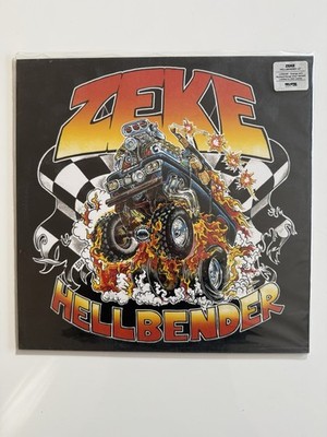 Zeke - Hellbound - Vinyl Lp - Used - Ltd Orange/Mustard Colored Variant .