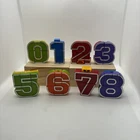 Number Bots Lakeshore Transforming Robot Numbers Alphabots Math Vintage Used