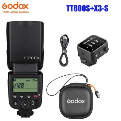 US Godox TT600S 2.4G Camera Flash Speedlite X3-S Trigger Kit For Sony A7S A7RII