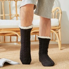 Thermische Herren Socken Winter Warme Dicke Baumwoll Sohle