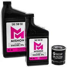 MISHON Engine Oil Change Kit for Polaris RZR 200 Ranger ACE 150 UTV