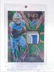 JAHMYR GIBBS 2023 SELECT ROOKIE SPARKS GREEN PRIZM PATCH LIONS RC /5 Q5997