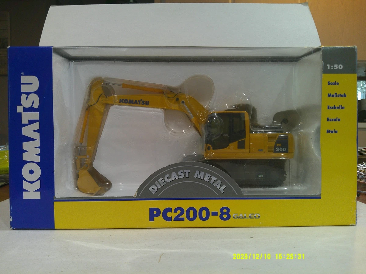 コマツ　ミニカー Komatsu Diecast and Toy Excavator for sale | eBay