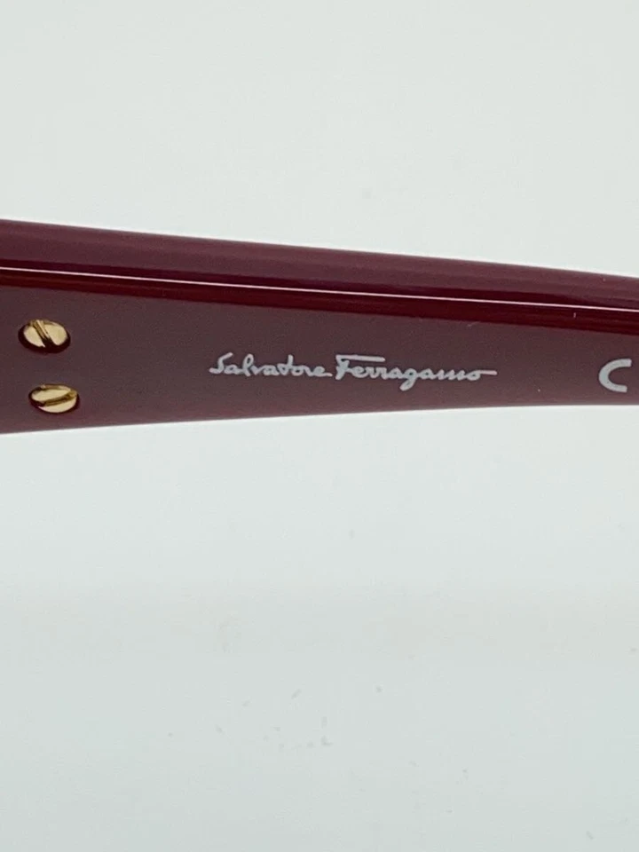 Gafas de sol Salvatore Ferragamo Wellington de plástico para mujer en rojo marrón (sf896spa Foto 4 de 4