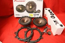 Pioneer TS-A653CH 6.5" 4-Ohm 2-way 370W Max Power Component Speakers, NEW #N1