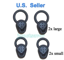 2L + 2S Motorola H17 H17txt H525 HX550 H17-txt replacement earbuds eargels