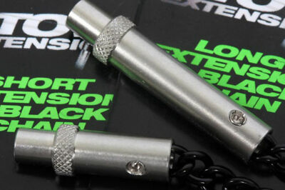 Korda Black Stainless Steel Chain With Adaptor Long / Short Coarse Fishing Stow