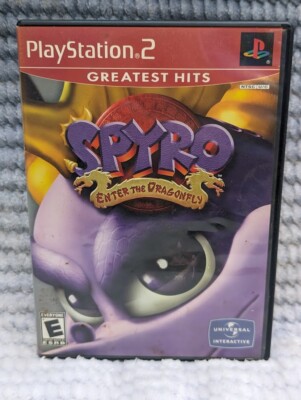 Spyro Enter the Dragonfly (Sony PlayStation 2 PS2) Complete Tested Works Game