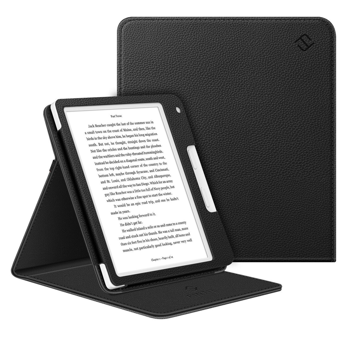 【カバー・シート付】Kobo Libra H2O(ブラック) Case for Kobo Libra Colour (2024)/Kobo Libra 2 (2021