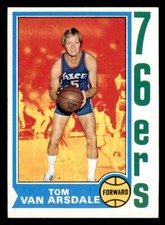 1974 Topps Basketball #20 Tom Van Arsdale NM/MT *d4