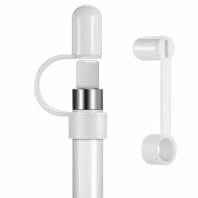 Kit protezione silicone custodia laccio tappi anti smarrimento Pen Apple Pencil