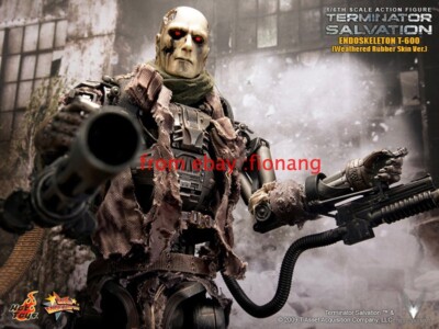 HT HotToys 1:6 The Terminator 4 T-600 Endoskeleton Leather Face