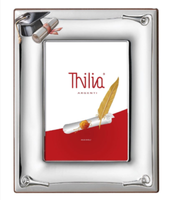 Cornice Porta Foto Thilia Argenti 13 X 18 Silber 21 X 27 Cm 1 Foto