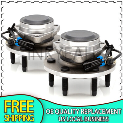 #ad Pair Front Wheel Hub Bearing For Chevy GMC Silverado Sierra 1500 Yukon Tahoe 2WD $86.99