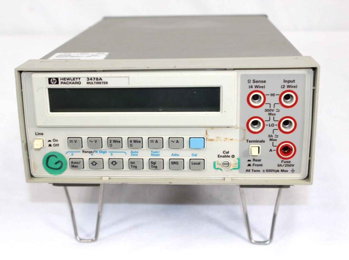 Hewlett Packard HP 3478A AUTO-RANGING DIGITAL MULTIMETER