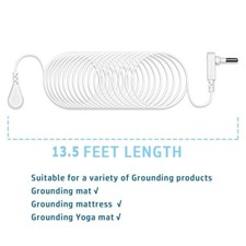 1PCS Grounding Cable 13.5FT Grounding Wire for Mats Sheets Blankets Replace Cord