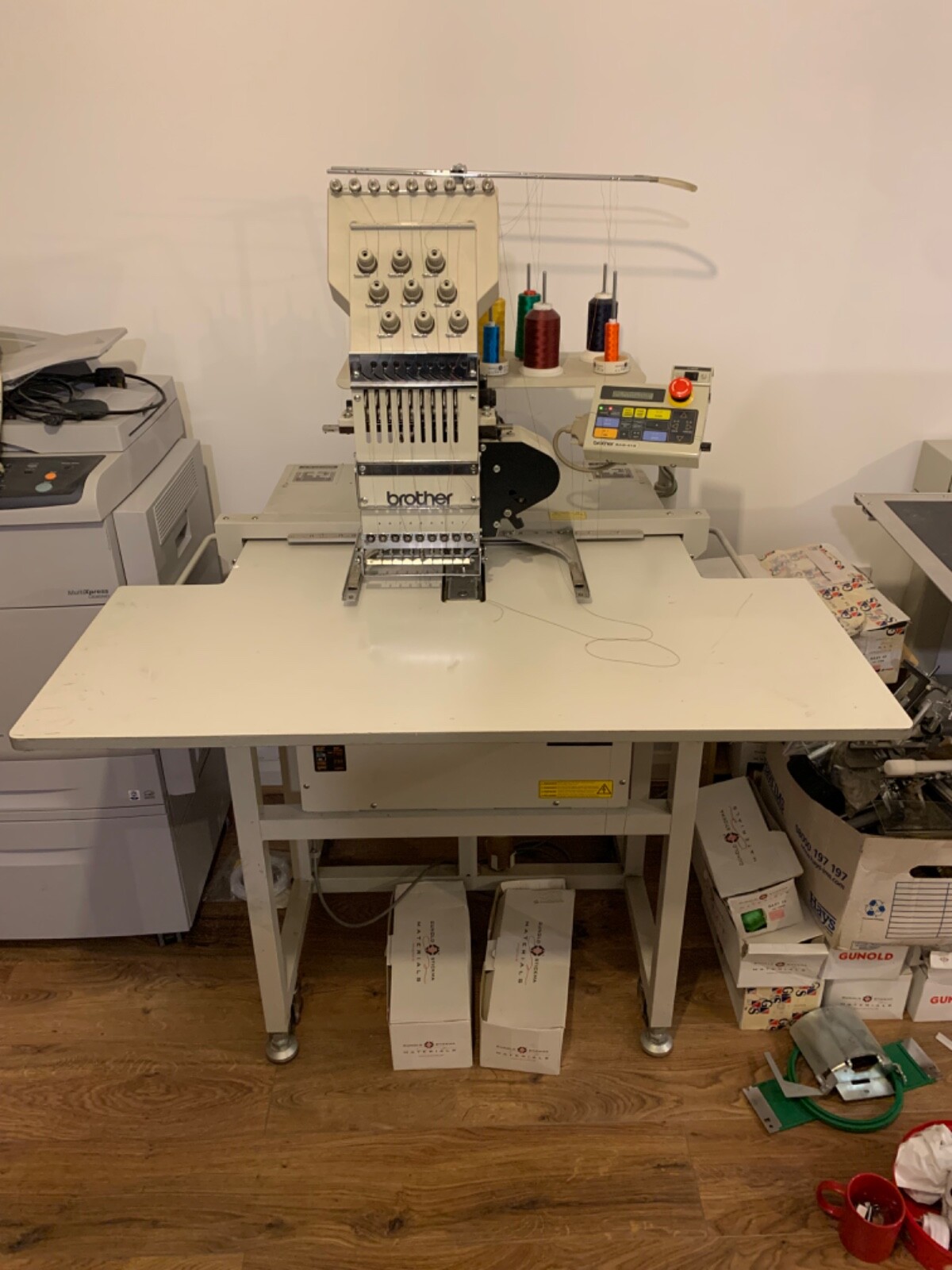 Brother bas416 single head industrial Embroidery Machine Fully