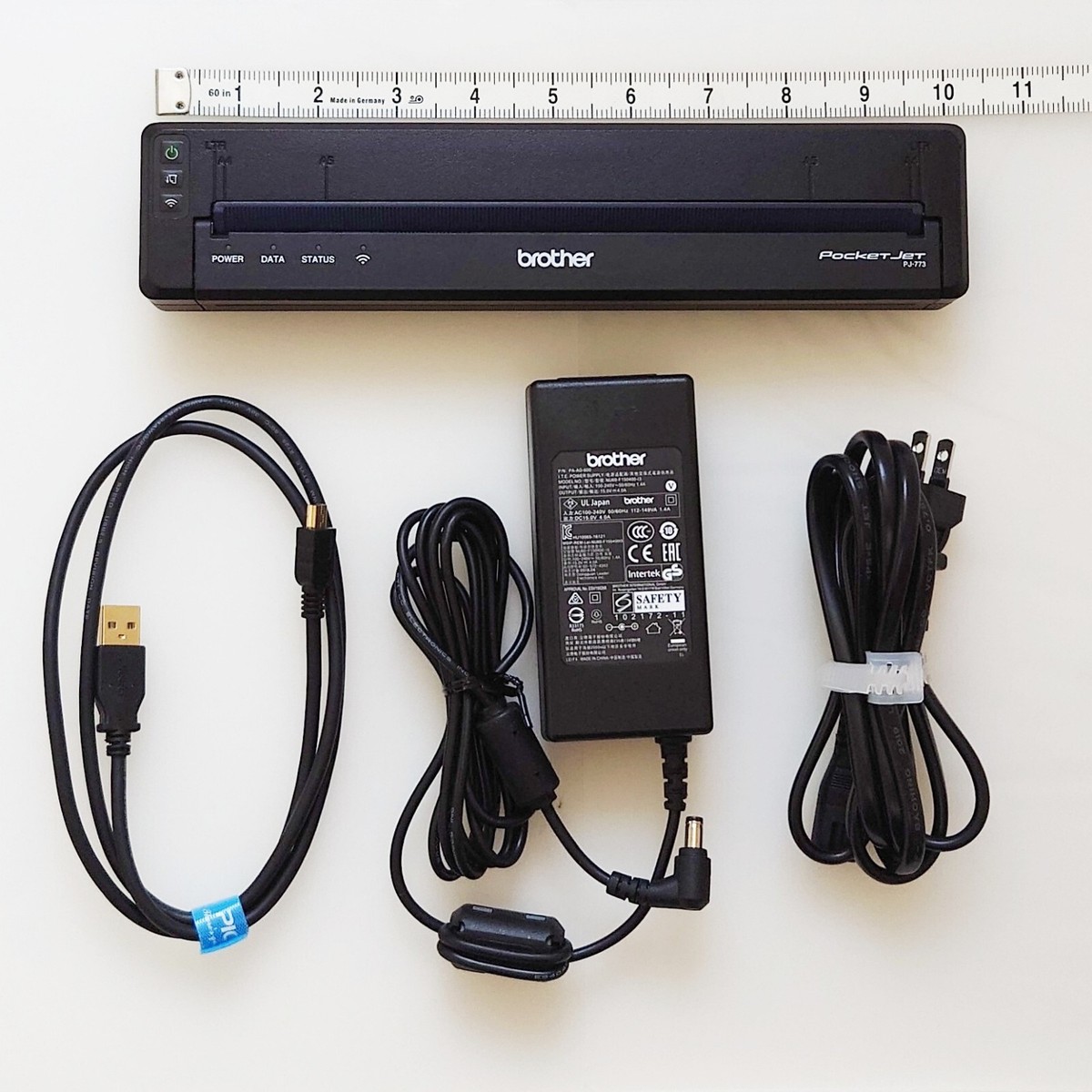 Brother PocketJet PJ-773 A4 Mobile Wi-Fi Thermal Printer Operation