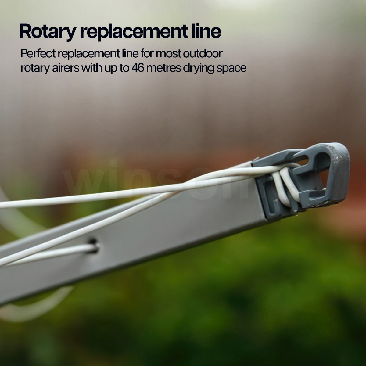 4 BRACCIO ROTANTE LAVAGGIO LINEA STENDIBIANCHERIA Asciugatrice GIARDINO - Foto 4