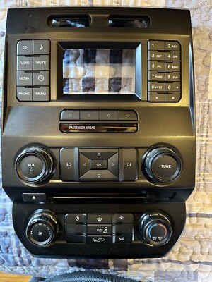 Center Control Panel 2015 2017 Ford F150 Used  OEM# FL3T-18E243-BNJ