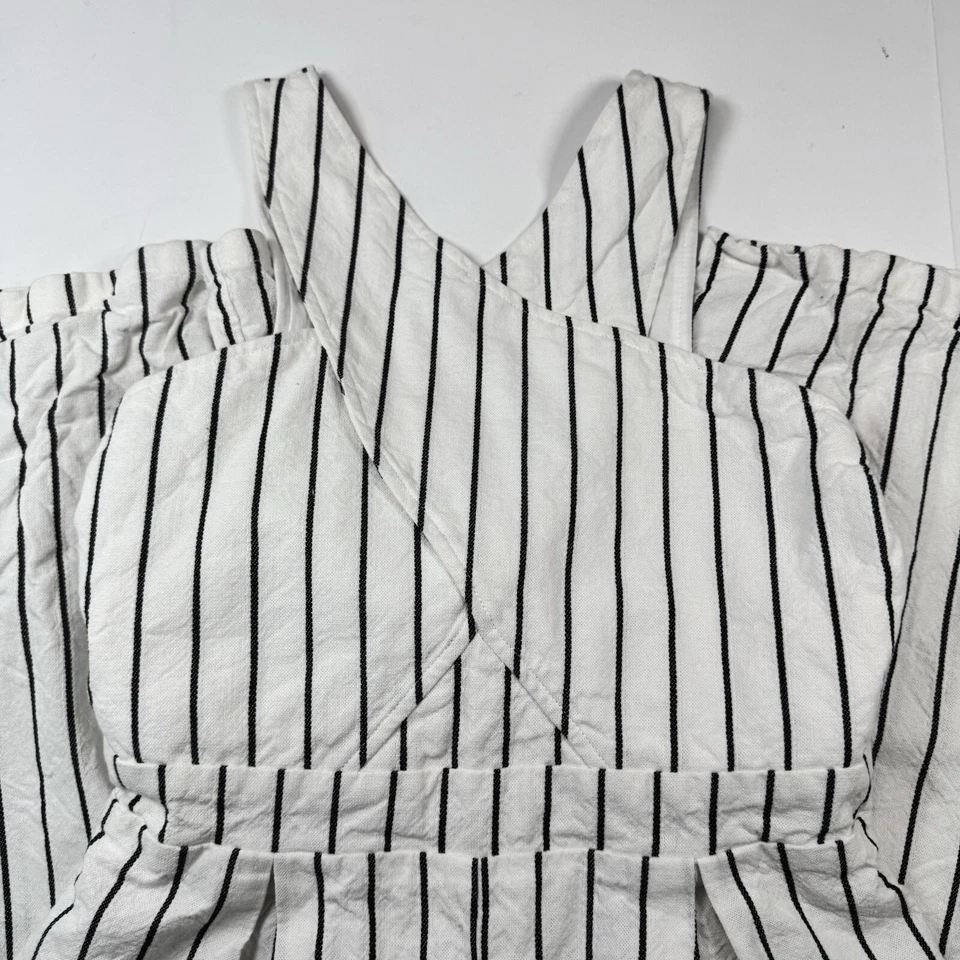 GB Girls Youth Sleeveless Striped Romper Preppy Outfit Western Size 12 - Image 2 of 4