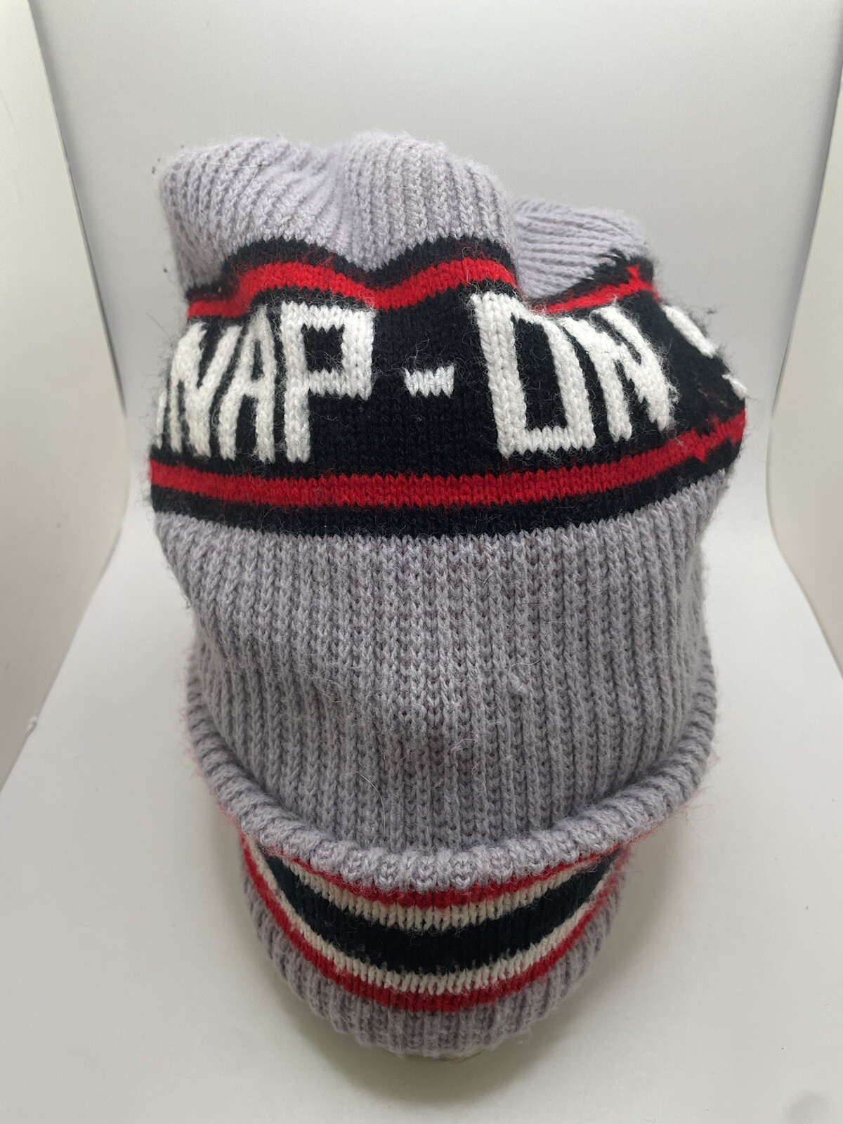 Vintage Snap On Snap On Tools Brand Logo Beanie Gray Gem 