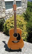Rare Japanese Aria A740 Sample Acoustic Guitar