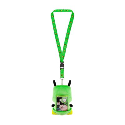 Invader Zim Plush Lanyard with GIR Taco ID Card Holder | eBay