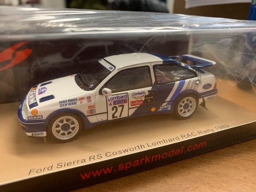 FORD SIERRA RS COSWORTH 33 BROOKES/WILSON RALYYE WM RALLYE RAC LOMBARD 1989