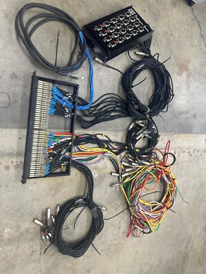 CBI Performer Series 24 Channel Splitter Snake With ADC Patch Bay 96 Chanel