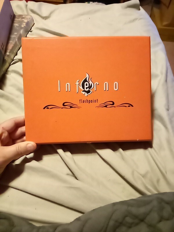 INFERNO Flashpoint Wood Cigar Box