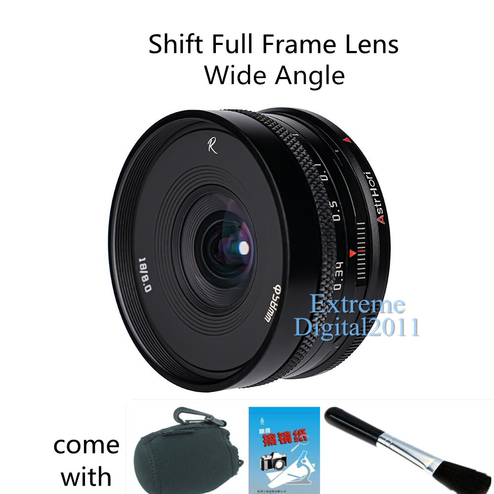 Objectif Grand Angle AstrHori 18mm F8 Shift Pour Nikon Z - Neuf - Monture Manuelle