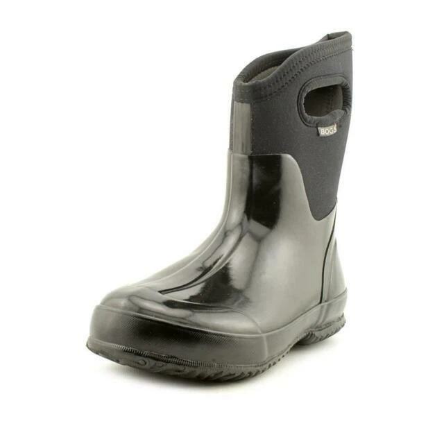 Black Rubber Boots for Women