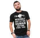 Mens I'm A Werewolf T-shirt Halloween Werewolf Costume Halloween Shirt For Men