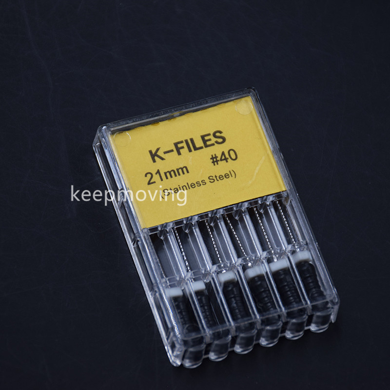 Ricambi Odontoiatria 10 Pezzi Lime Endodontiche K-Files In Acciaio Inox - 25 Mm, Per Canali Radicolari, Manuali #15/20 Lime Manuali #15-20 - Foto 10