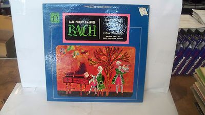 Carl Philipp Emanuel Bach - Six Sonatas For Flute And Harpsichord Vinyl LP NM