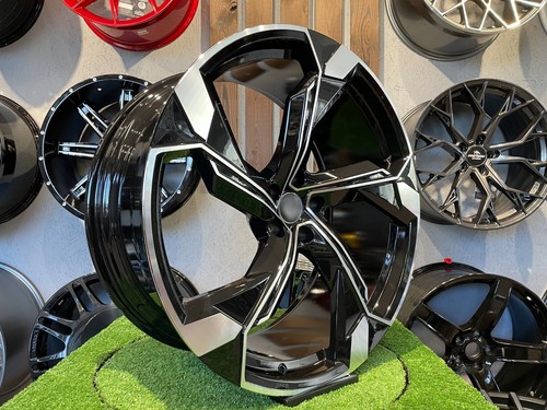 Cerchi in lega 4x23 pollici 5x112 nero lucido: adatti per Audi Q7 Q8 - Foto 3 di 10