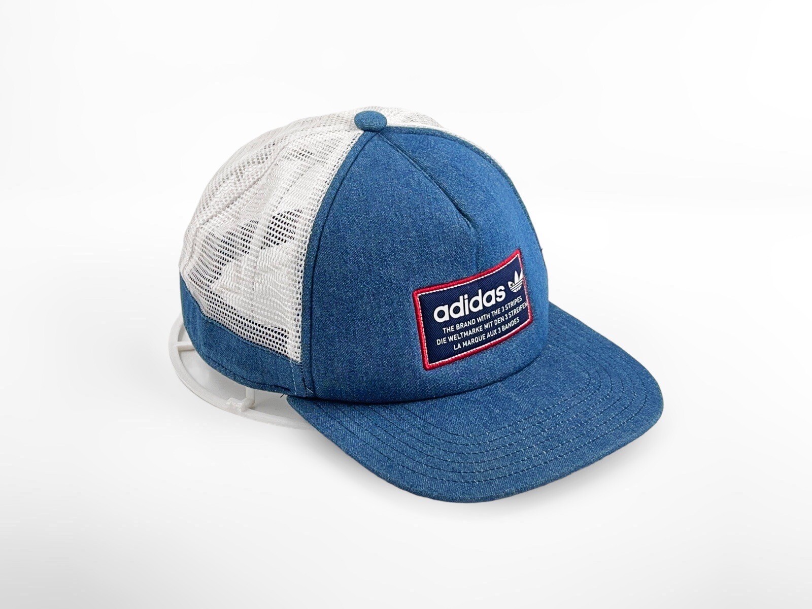 Adidas Patch Blue Snap Back Hat - image 3