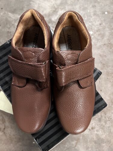 Dr. Comfort Men’s Diabetic Shoe William 6020 Chestnut Leather Strap Closure - Picture 2 of 6