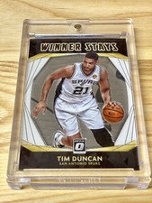 🔥  2020-21 Panini Optic Tim Duncan Winner Stays Silver Holo Prizm 2021 SP 🔥 