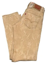 Levi's Men's 511 Slim Fit Floral Aldo Print Jeans Color Beige Floral 045114482