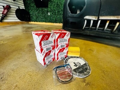 (4) Genuine Lexus IS250,IS350,GS300,GS350,GX460 Oil Filter 04152-YZZA3 w gasket