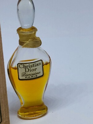 DIOR DIORISSIMO AMPHORE 7,5 ml VINTAGE BACCARAT ESTRATTO PARFUM