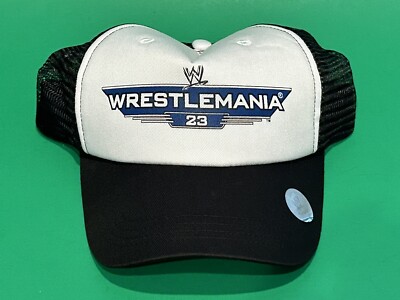 WWE WrestleMania 23 Snapback Trucker Hat Cap Authentic 2007