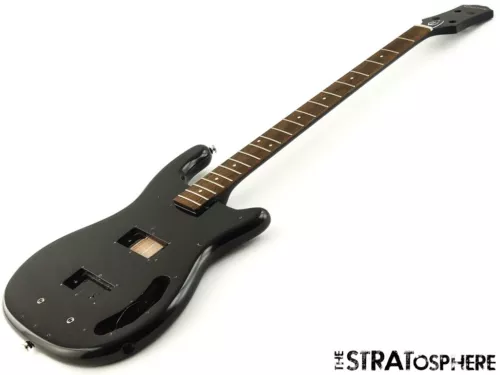Epiphone Embassy Bass Double Cut BODY + NECK Mahogany Bass Graphite Black
