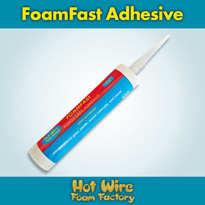 Hot Wire Foam Factory FoamFast Foam Adhesive Glue For Styrofoam, EPS, & XPS