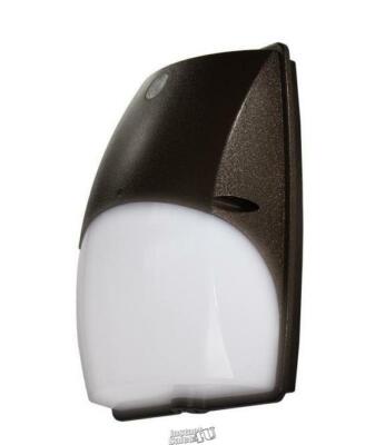 100-Watt Equivalent Probrite Outdoor LED Wall Pack 1800 Lumens Dusk to Dawn 