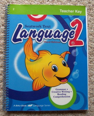 A Beka Teacher Key Seatwork Text Language Grade 2 Third Edition