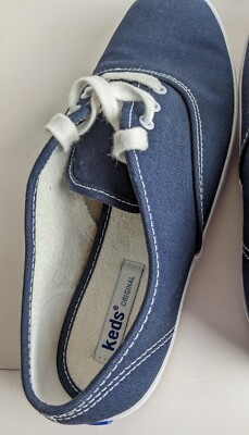 [ KEDS] ★BLUE CLOUD Keds Champion Canvas Original Navy Blue WF34200 Womens 7.5